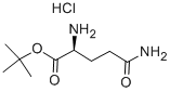 H-GLN-OTBU塩酸塩 化学構造式