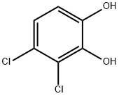 3,4-ジクロロカテコール 化学構造式
