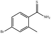 4-BROMO-2-METHYLTHIOBENZAMIDE Struktur