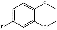4-フルオロ-1,2-ジメトキシベンゼン 化学構造式