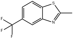 2-METHYL-5-(TRIFLUOROMETHYL)BENZOTHIAZOLE Structure