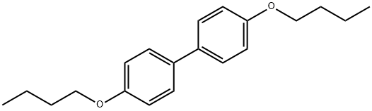 4,4'-ジブトキシビフェニル 化学構造式