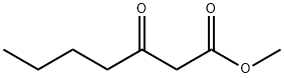 3-オキソヘプタン酸メチル 化学構造式