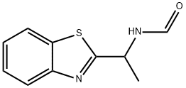 Formamide, N-[1-(2-benzothiazolyl)ethyl]- (7CI,8CI) Struktur