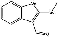 2-(Methylseleno)benzo[b]selenophene-3-carbaldehyde Structure