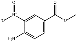 4-氨基-3-硝基苯甲酸甲酯, 3987-92-6, 结构式