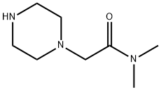 N,N-DIMETHYL-2-PIPERAZIN-1-YL-ACETAMIDE Struktur
