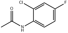 2'-クロロ-4'-フルオロアセトアニリド 化学構造式