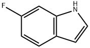 6-氟吲哚 结构式