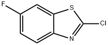 2-クロロ-6-フルオロCHLORO-6-FLUOROBENZOTHIAZOLE 塩化物 化学構造式