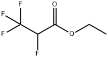 2,3,3,3-テトラフルオロプロピオン酸エチル 化学構造式