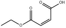 マレイン酸水素エチル 化学構造式