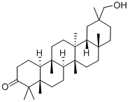 29-Hydroxyfriedelane-3-one Structure