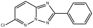 6-CHLORO-2-PHENYL-1,2,4-TRIAZOLO[1,5-B]PYRIDAZINE Structure