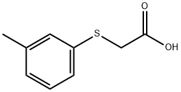 2-(m-Methylphenylthio)acetic acid Struktur