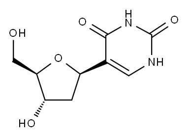 2'-DEOXYPSEUDOURIDINE Structure