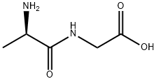 D-丙氨酰甘氨酸 结构式