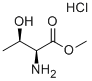 L-苏氨酸甲酯盐酸盐 结构式