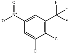 2,3-DICHLORO-5-NITRO-BENZOTRIFLUORIDE Struktur