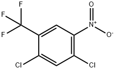 2,4-二氯-5-硝基三氟甲基苯, 400-70-4, 结构式