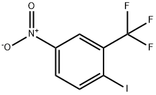 2-(Trifluoromethyl)-1-iodo-4-nitrobenzene Struktur