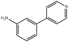 4-(3-アミノフェニル)ピリジン 化学構造式