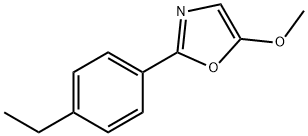 Oxazole, 2-(4-ethylphenyl)-5-methoxy- (9CI) Structure