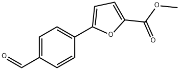 4-(5-(Methoxycarbonyl)furan-2-yl)benzaldehyde Structure
