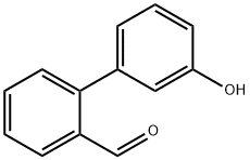 3'-HYDROXY-BIPHENYL-2-CARBALDEHYDE Structure