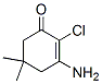 2-Cyclohexen-1-one,  3-amino-2-chloro-5,5-dimethyl- Structure