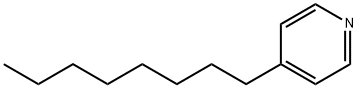4-オクチルピリジン 化学構造式