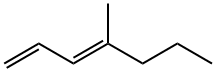 (E)-1,3-Heptadiene, 4-methyl- Structure