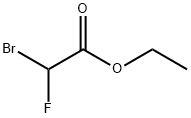 ブロモフルオロ酢酸 エチル 化学構造式