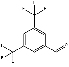 3,5-ビス(トリフルオロメチル)ベンズアルデヒド 化学構造式