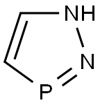 1H-1,2,3-ジアザホスホール 化学構造式