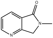 5H-Pyrrolo[3,4-b]pyridin-5-one, 6,7-dihydro-6-Methyl- Structure