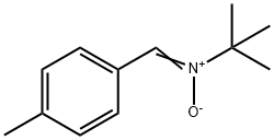 N-(4-メチルベンジリデン)-tert-ブチルアミンオキシド 化学構造式