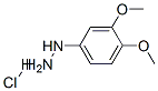 3,4-DIMETHOXYPHENYLHYDRAZINE HYDROCHLORIDE Structure