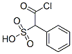 A-SULFOPHENYLACETYL CHLORIDE Structure