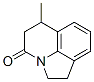 1,2,5,6-テトラヒドロ-6-メチル-4H-ピロロ[3,2,1-ij]キノリン-4-オン 化学構造式