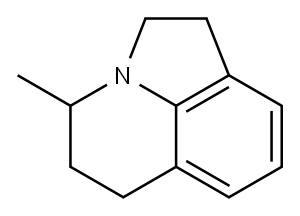 1,2,5,6-Tetrahydro-4-methyl-4H-pyrrolo[3,2,1-ij]quinoline Struktur