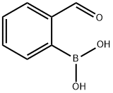 2-ホルミルフェニルボロン酸 化学構造式