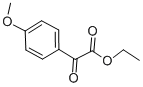 乙酯4-甲氧基苯并基甲酸盐, 40140-16-7, 结构式