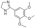 2-(3,4,5-Trimethoxyphenyl)-2-imidazoline 结构式