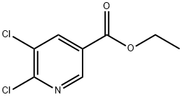 5,6-DICHLORONICOTINIC ACID ETHYL ESTER Struktur