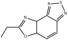 Oxazolo[4,5-e]-2,1,3-benzothiadiazole, 7-ethyl-5a,8a-dihydro- (9CI) Structure