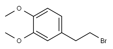3,4-二甲氧基苯乙基溴, 40173-90-8, 结构式
