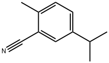 Benzonitrile, 2-methyl-5-(1-methylethyl)- (9CI) Structure