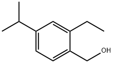 Benzenemethanol, 2-ethyl-4-(1-methylethyl)- (9CI) Structure