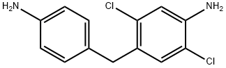 4-(4-Aminophenylmethyl)-2,5-dichloroaniline Structure